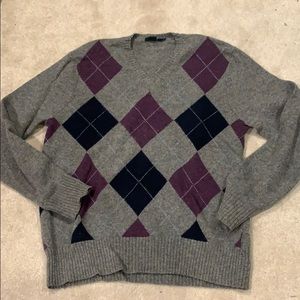 Argyle sweater